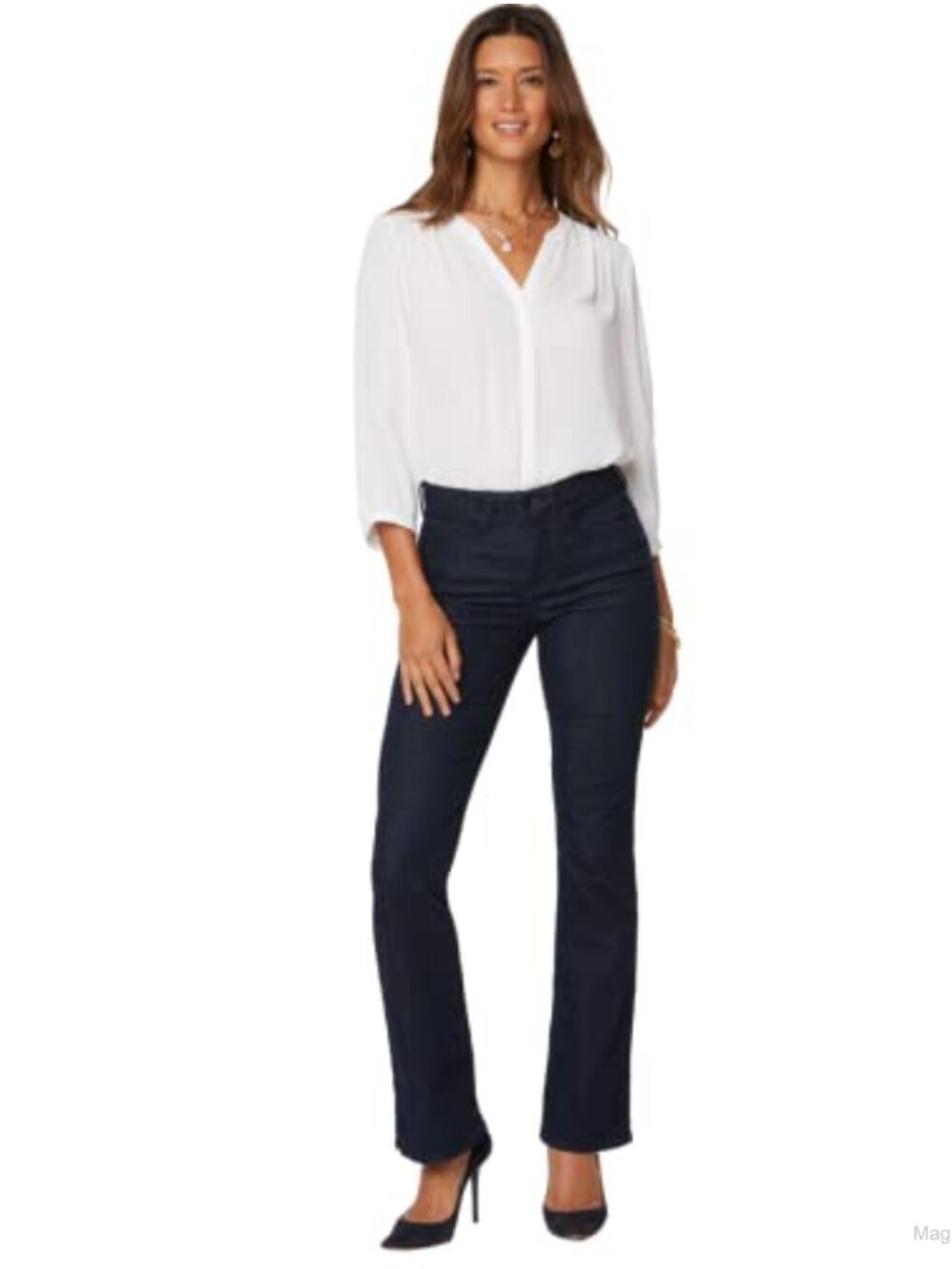 Petite Barbara Bootcut Jeans Slimming Lift Tuck Technology